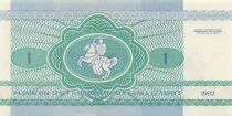 Belarus 1 Rouble - Hare - 1992 - P.2