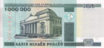 Belarus 1000000 Rubles - Flowers - Parliament - 1999 - UNC - P.19