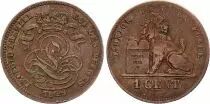 B�lgica 1 Centime L�opold I - Lion - 1849