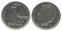 B&eacute;lgica 1 Franc Albert II