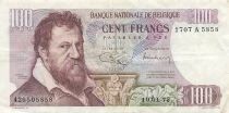 B&eacute;lgica 100 Francs - 10-01-1972 - P.134