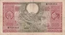 B�lgica 100 Francs - 1943 - Serial K.1 - P.132a