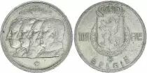 B�lgica 100 Francs - 4 King - 1948 - Silver - VF - Netherland text