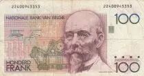 B&eacute;lgica 100 Francs - H. Beyaert - ND (1982-1994) - F - P.142