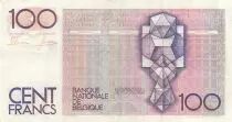 B&eacute;lgica 100 Francs - H. Beyaert - ND (1982-1994) - F - P.142