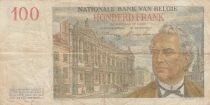 B&eacute;lgica 100 Francs - King Leopold I - Fr&egrave;re-Orban - 03-10-1952 - G Series