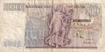 B&eacute;lgica 100 Francs - Lambert Lombard - Allegorical figure - 1975 - Serial R - P.134b