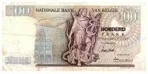 B&eacute;lgica 100 Francs - ND1962-75 - Lambert Lombard