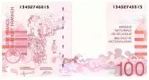 B&eacute;lgica 100 Francs - ND1992-94 - James Ensor