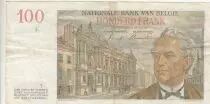 B&eacute;lgica 100 Francs Leopold I - 17-05-1955 - VF - P.129b