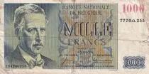B�lgica 1000 Francs - Albert I - 1958 - F - P.131