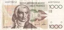 B&eacute;lgica 1000 Francs Andr&eacute; Ernest Modeste Gretry - 1980-1996 - VF - P.144a