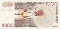 B&eacute;lgica 1000 Francs Andr&eacute; Ernest Modeste Gretry - 1980-1996 - VF - P.144a