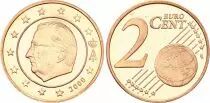 B&eacute;lgica 2 Centimes Euro - Albert II - 2000