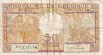 B&eacute;lgica 20 Francs - Agriculture - 1956 - Serial V.05 - P.133b