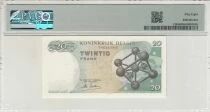 B&eacute;lgica 20 Francs - Baudouin I - 1964 - Series N - PMG 58