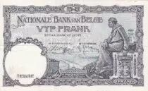 B&eacute;lgica 5 Francs - Albert & Elizabeth - 04-05-1938 - Error issuing date 1988