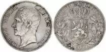 B&eacute;lgica 5 Francs, Leopold I  - 1850