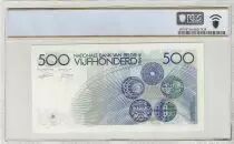 B&eacute;lgica 500 Francs - Constantin Meunier - ND (1986-1989) - PCGS 64 - P.143.a