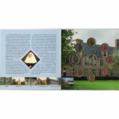 B�lgica Euro FDC Set - 1 cent to 2 euros + 1 medal - 2006