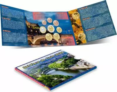 Belgien  BU Euro Box Set - Namur - 2024 (Ensor + Bee)
