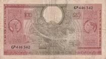 Belgien 100 Francs - 1943 - Serial G.2 - P.132a