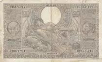 Belgien 100 francs - Elisabeth and Albert - 02-03-1934 - S&eacute;rie V.717