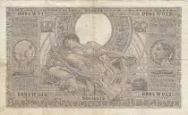 Belgien 100 francs - Elisabeth and Albert - 03-03-1934 - S&eacute;rie W.012