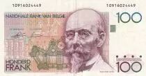 Belgien 100 Francs - H. Beyaert - ND (1982-1994) - F to VF - P.142