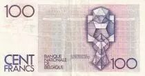 Belgien 100 Francs - H. Beyaert - ND (1982-1994) - F to VF - P.142