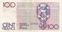 Belgien 100 Francs - Hendrik Beyaert, sign on back - ND1992-94