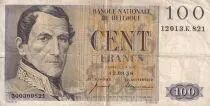 Belgien 100 Francs - Leopold I - 12-09-1958 - P.129c