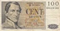 Belgien 100 Francs - Leopold I - 25-07-1958 - P.129c
