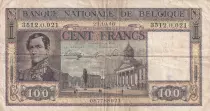 Belgien 100 Francs 08-05-1945 - Leopold Ist, Justice Palace