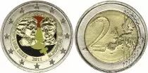 Belgien 2 Euros - International Women\'s day - Colorised - 2012