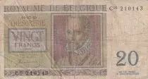 Belgien 20 Francs - Roland de Lassus - Philippus de Monte - 1950 - Serial C.05 - P.132a