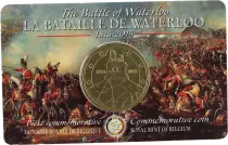 Belgien 2.5 Euros Comm&eacute;mo. Belgium 2015 - Battle of Waterloo
