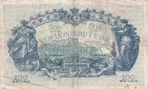 Belgien 500 Francs - Blue - 07-04-1943 - Letter X - F to VF - P.109
