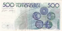 Belgien 500 Francs - Constantin Meunier - ND (1982-1998) - P.143.a6