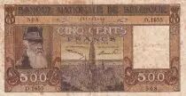 Belgien 500 Francs - Leopold II - Congo - 28-03-1947 - Serial D.1655 - P.127b