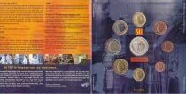 Belgien Euro FDC Set - 1 cent to 2 euros + 1 medal - 2003