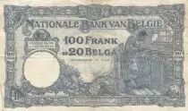 Belgio 100 Francs - Albert & Elizabeth - 12-07-1930 - Serial O