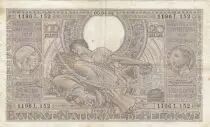 Belgio 100 francs - Elisabeth and Albert - 05-04-1934 - S&eacute;rie L.152