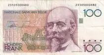 Belgio 100 Francs - Hendrik Beyaert, sign on back - ND1992-94