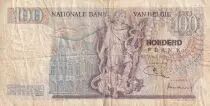 Belgio 100 Francs - Lambert Lombard - Allegorical figure - 1975 - Serial S - P.134b