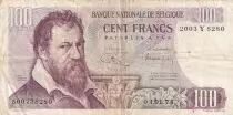 Belgio 100 Francs - Lambert Lombard, allegorical figure - 1974