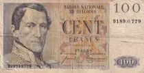 Belgio 100 Francs - Leopold I - 1957 - P.129c