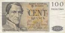 Belgio 100 Francs Leopold I - 17-05-1955 - VF - P.129b