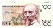 Belgio 100 Francs ND1978-81 - Hendrik Beyaert