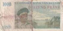Belgio 1000 Francs - Albert I - 1958 - F - P.131